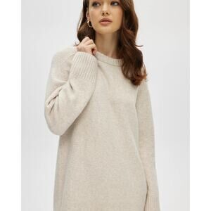 Dalia Women's Knit Long Sleeve Sweater Dress (Size S/CH/P) NWOT